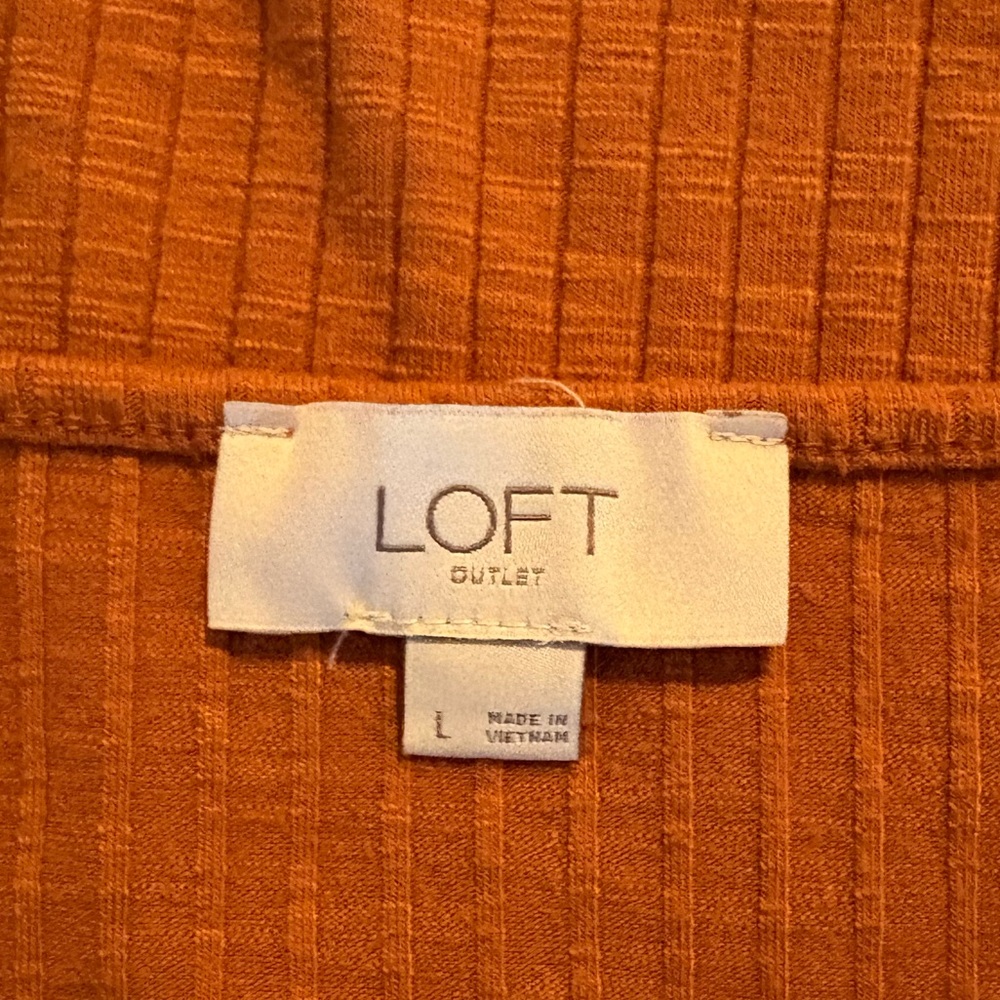 Loft Large Ribbed Tank Top - Picture 3 of 4